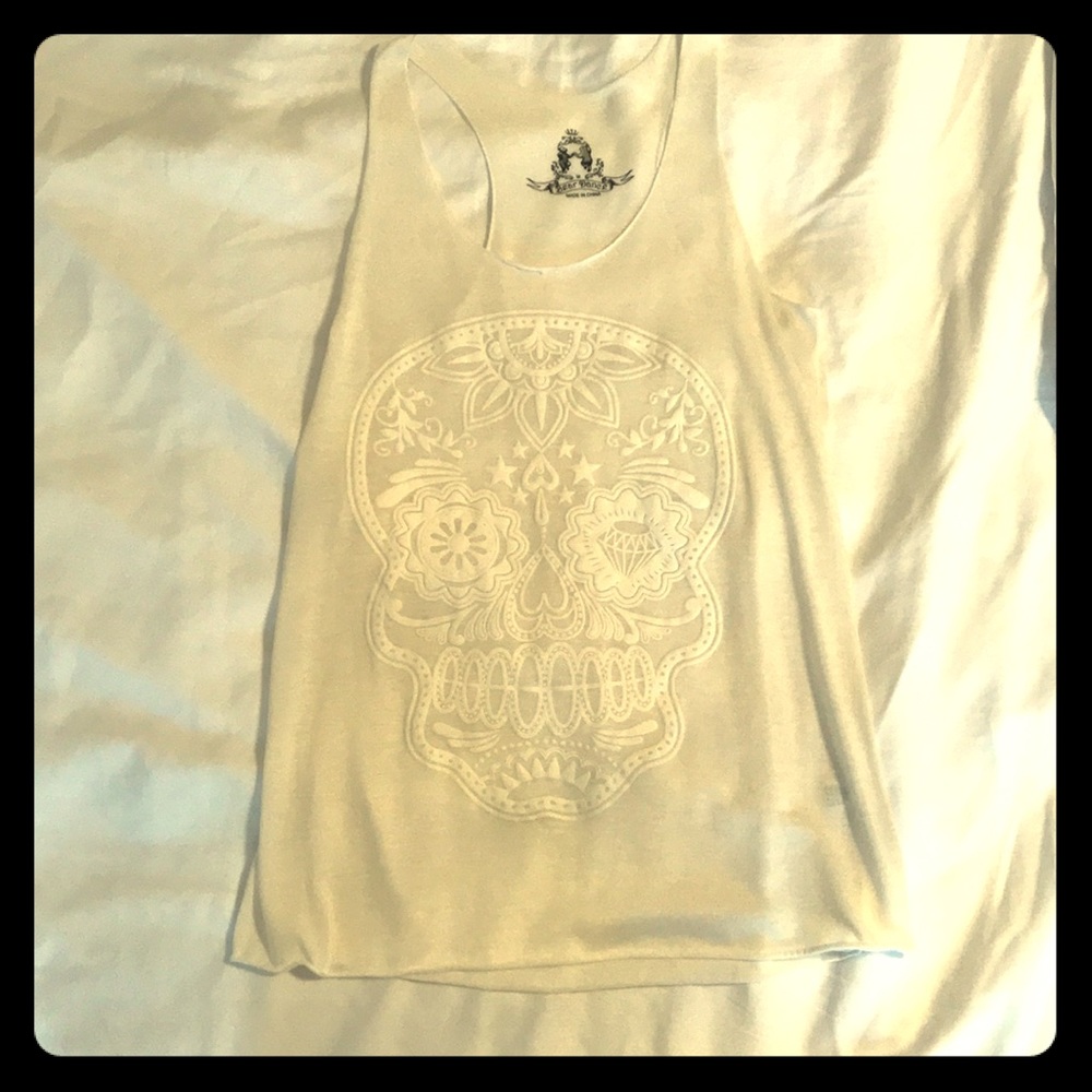 Skull tank top